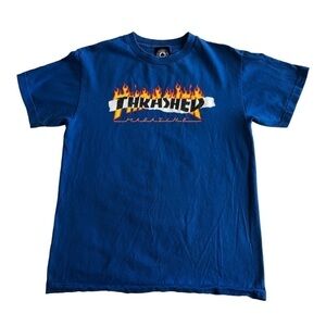 Thrasher Flame Graphic Tee Shirt